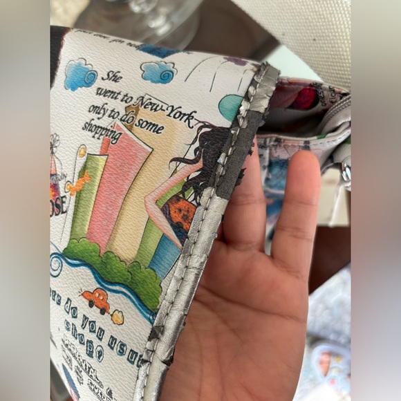 Vintage Trendy Women's Graphic Crossbody Bag - Picture 11 of 15